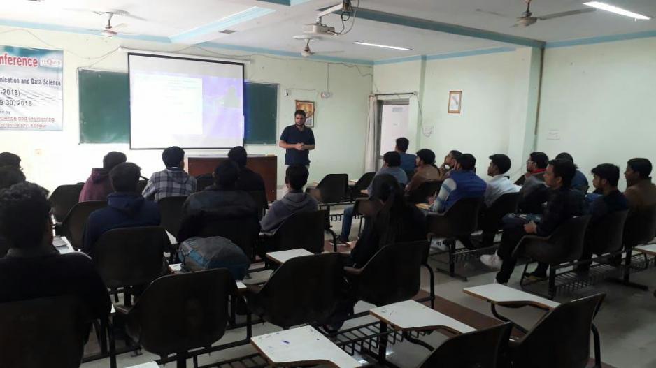 Digital Security Training workshop at Harcourt Butler Technical University, Kanpur