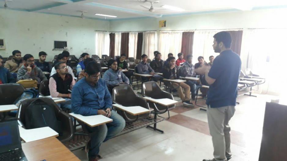 Digital Security Training workshop at Harcourt Butler Technical University, Kanpur