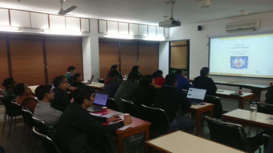 Workshop at Centre for Science and Environment, New Delhi