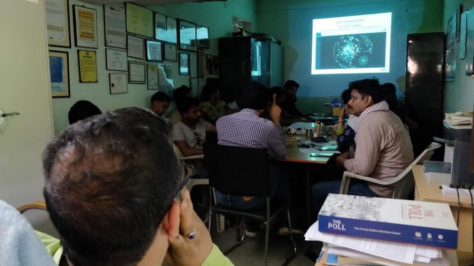 Training at Varanasi Training at Varanasi